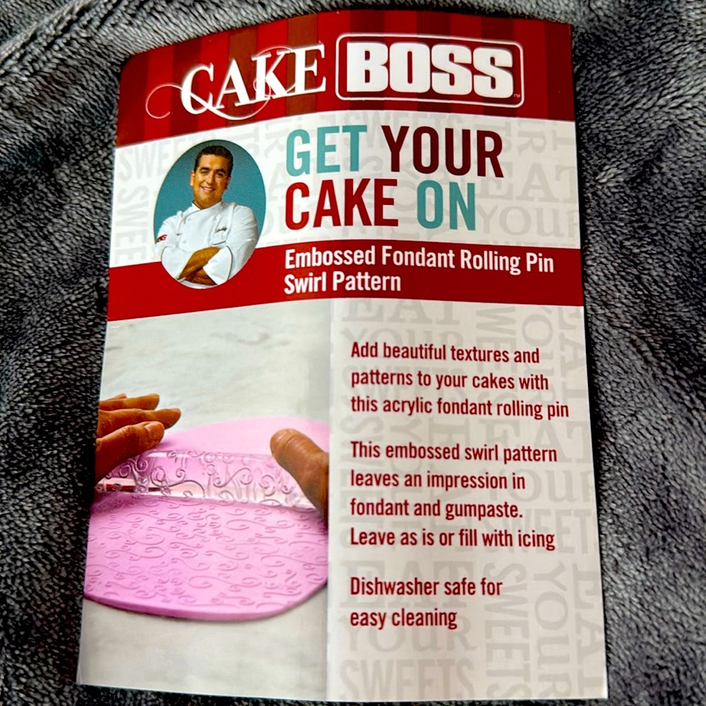 Cake Boss rolling pin